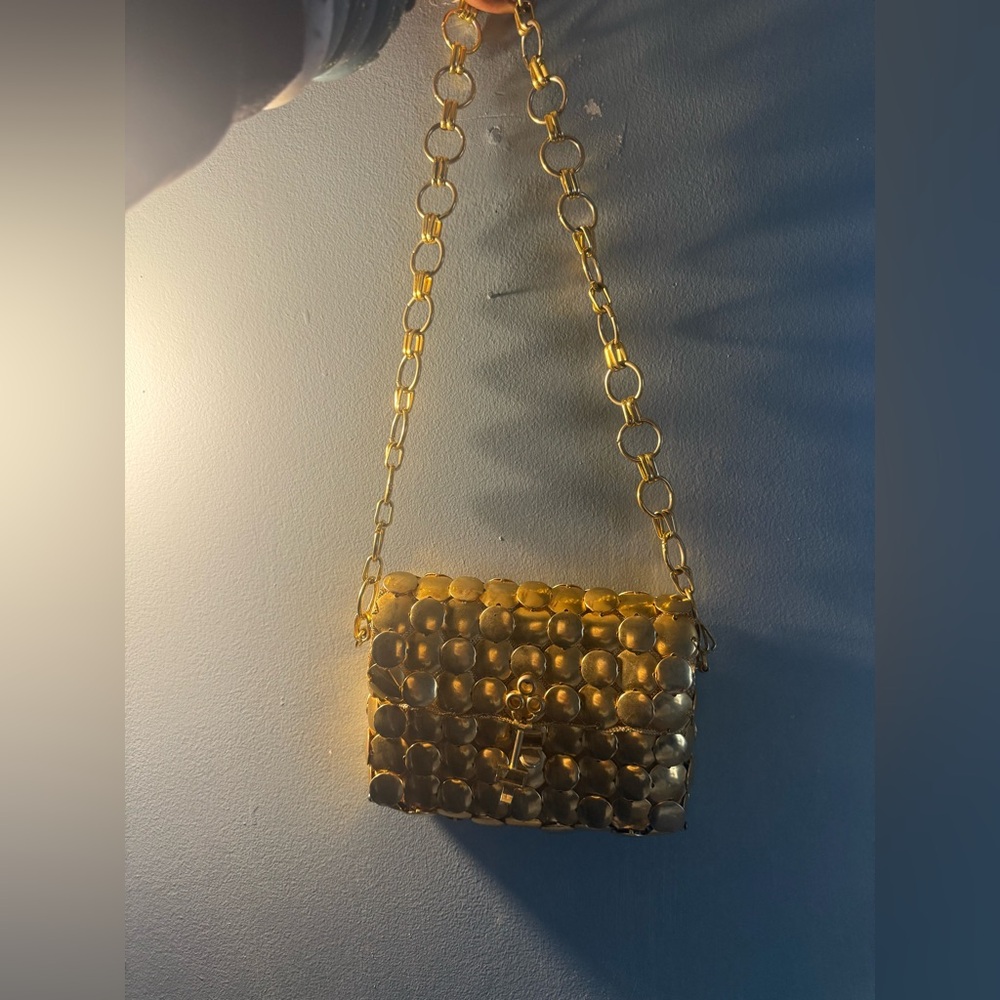 Gold Chain Link Women Bag